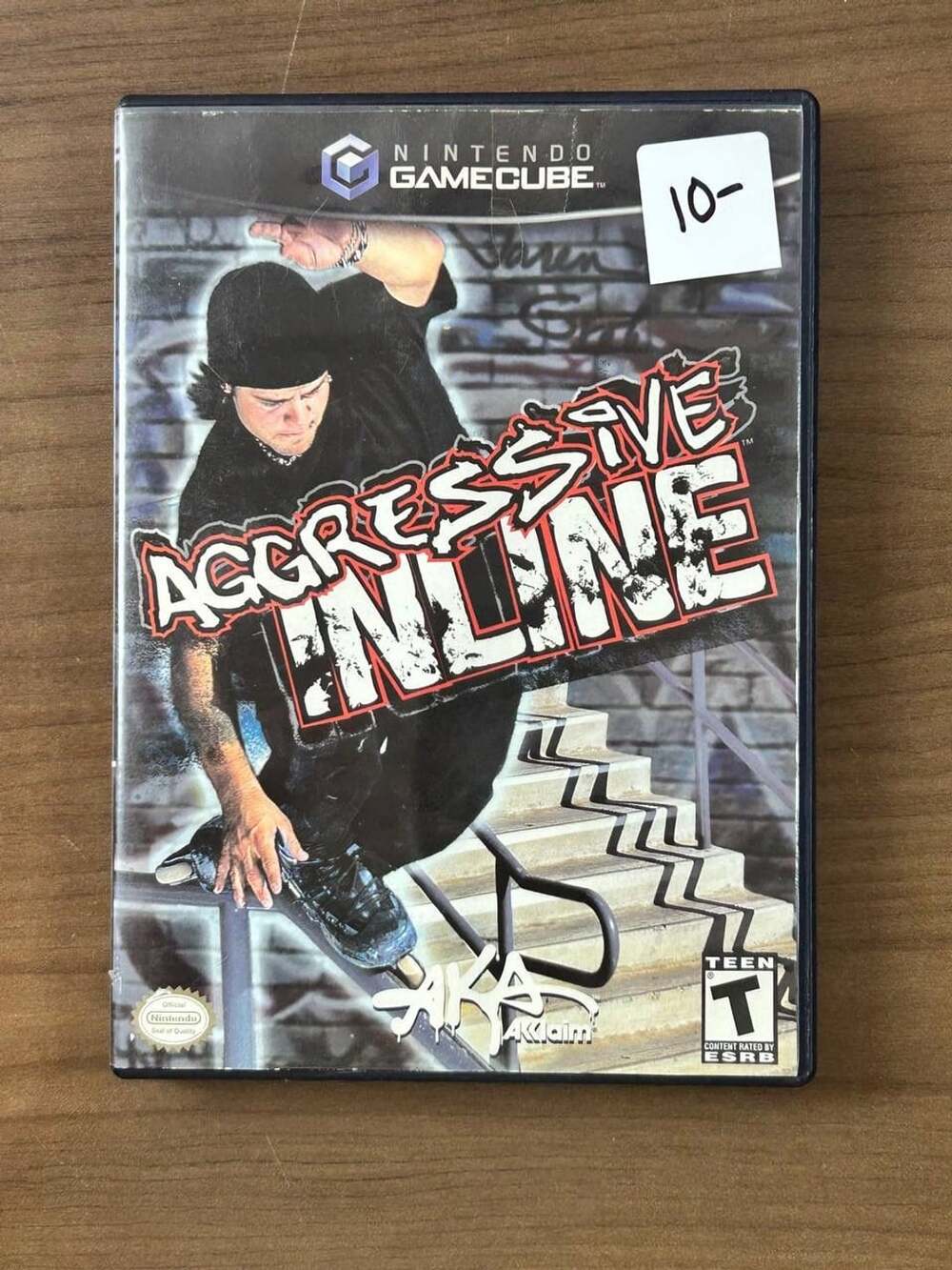Aggressive Inline Nintendo GameCube 2002 Disc Case Acclaim NTSC-U/C